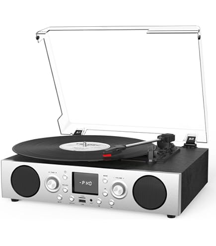 Amazon.com: Crosley CR6037A-SI RSD3 Mini Turntable for 3